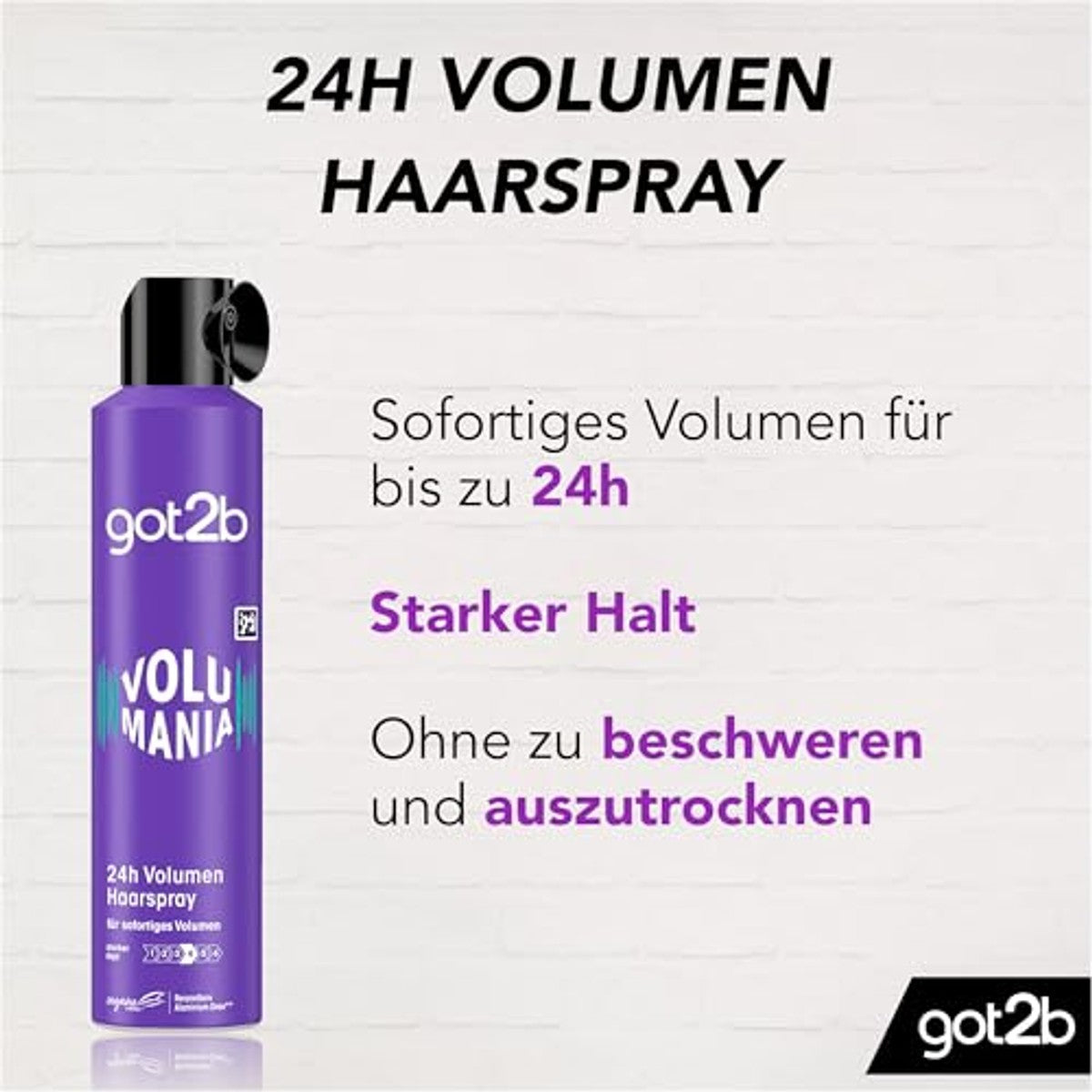 got2b Haarspray Volumania Hold 4 6 x 300 ml - Voordeelverpakking