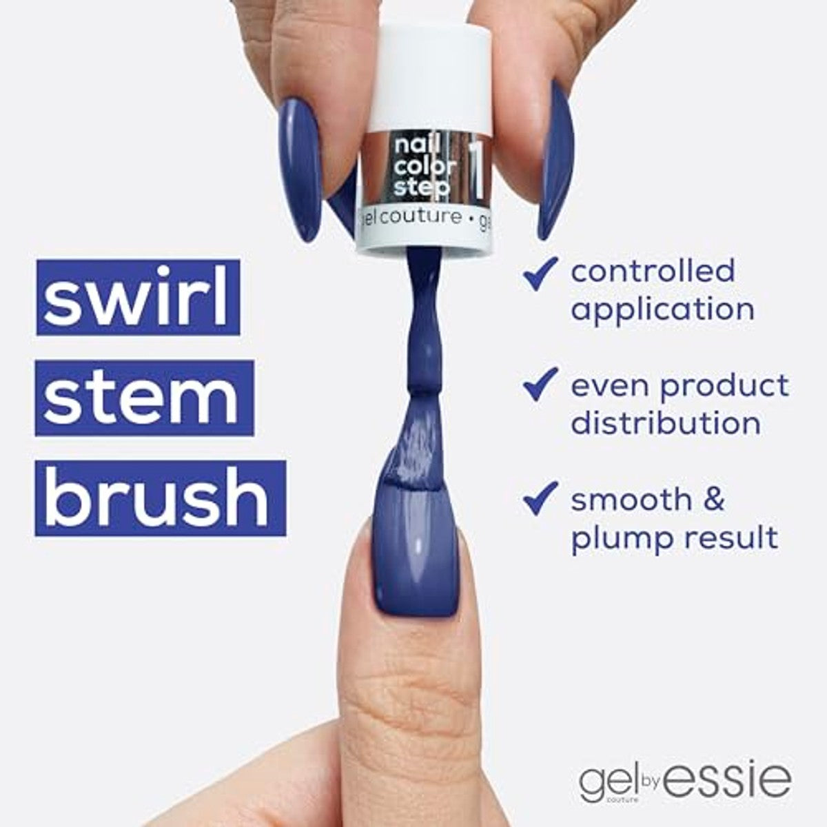 essie Nagellak Gel Couture 370 Model Clicks 13,5 ml - 3 stuks