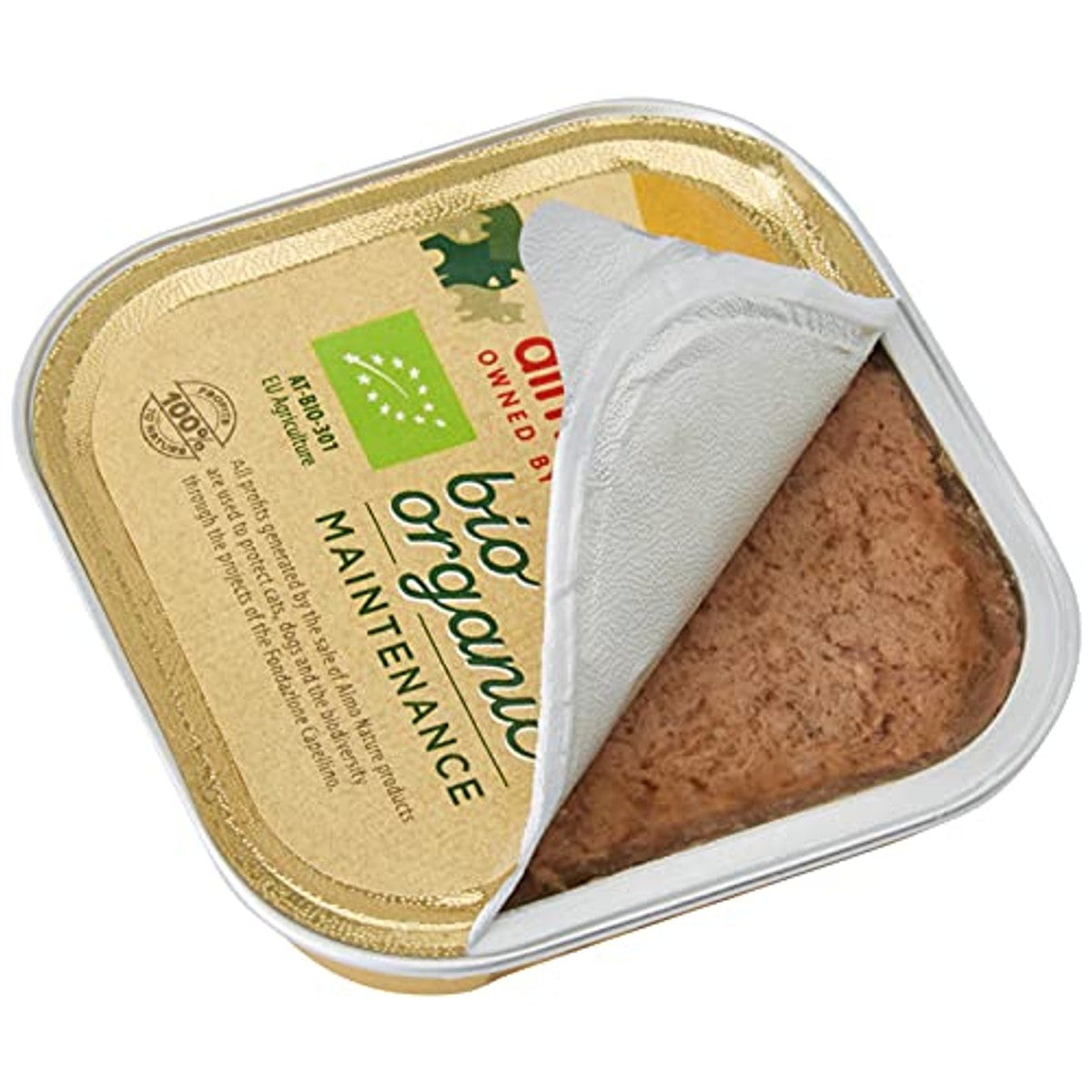 almo nature Biologisch biologisch onderhoud nat voor katten - met kip 85 g x 19 stuks, 1,62 kg – almo nature