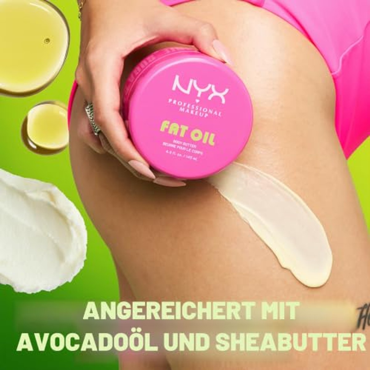 NYX PROFESSIONAL MAKEUP Fat Oil Lip & Body Kit Suga Baddie - 3 stuks