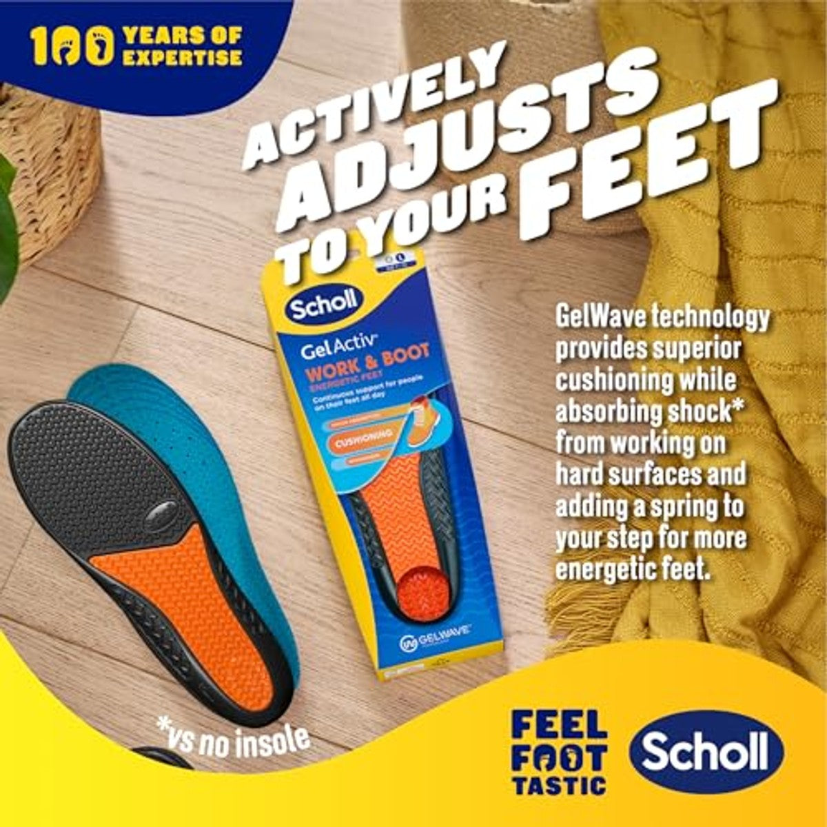 Dr. Scholl's GelActiv werk- en laarsinzetstukken – Dr. Scholl's