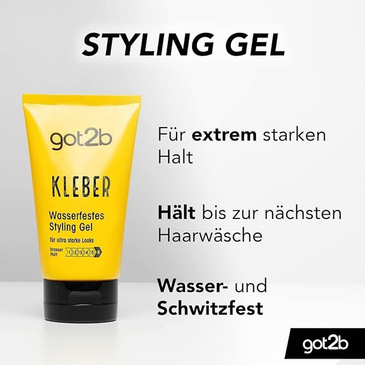 got2b Lijm haargel Hold 6 3 x 150 ml - Voordeelverpakking