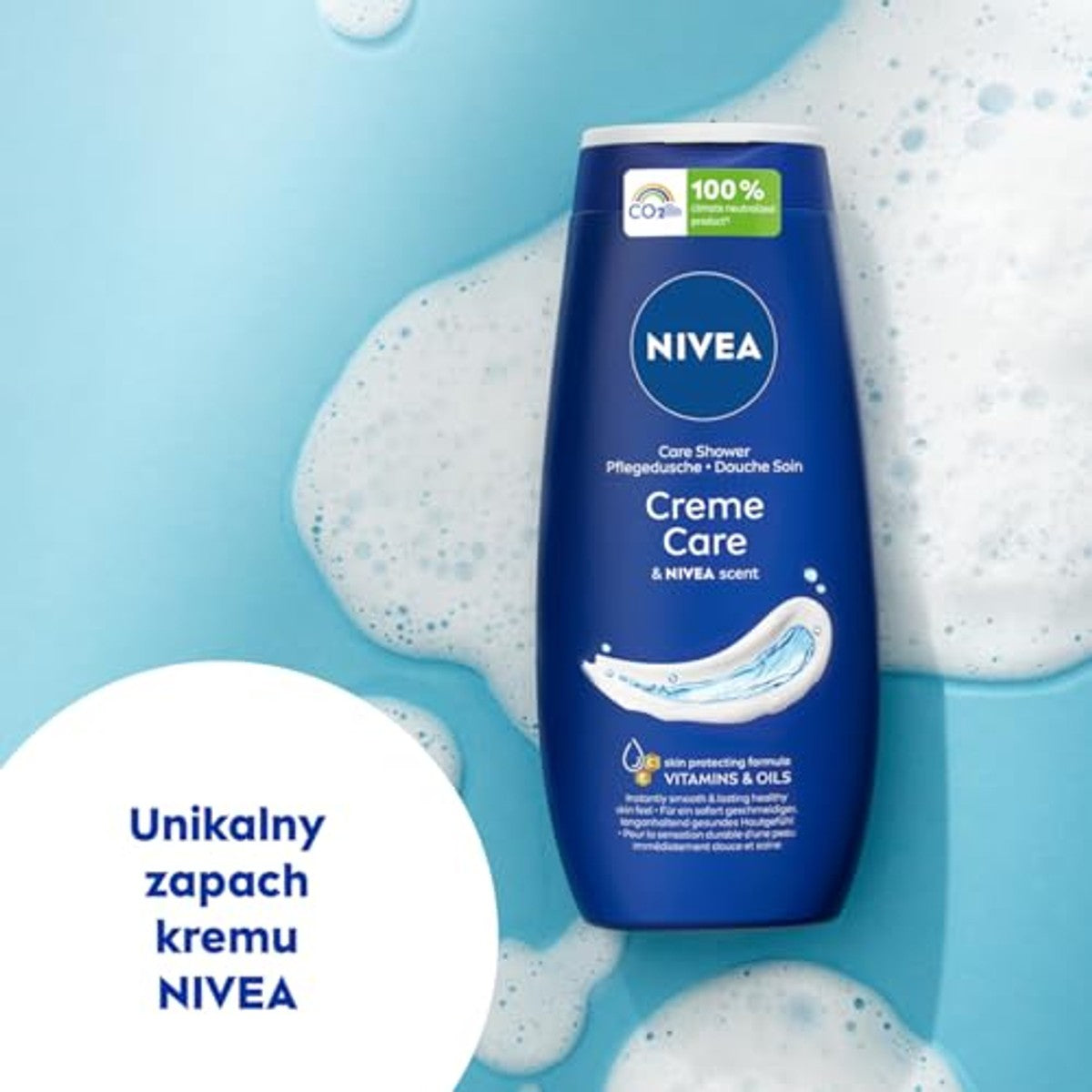 NIVEA Douchegel Crème Care 3 x 250 ml - Voordeelverpakking