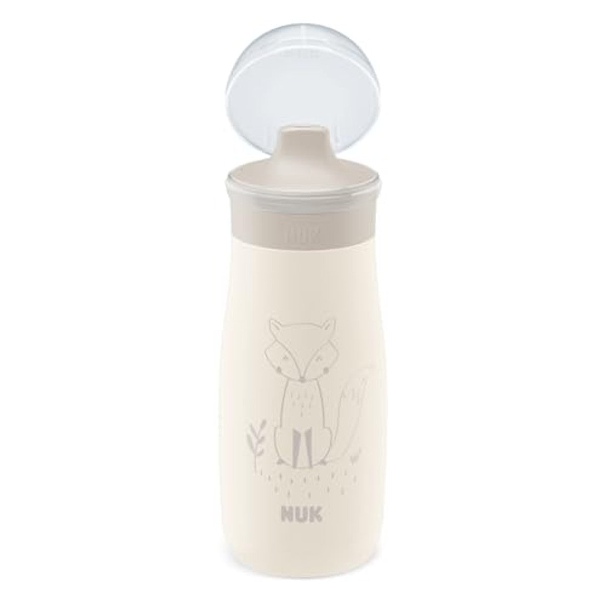 NUK Mini-Me Sip waterfles lichtbruin vos 6 x 300 ml - Voordeelverpakking