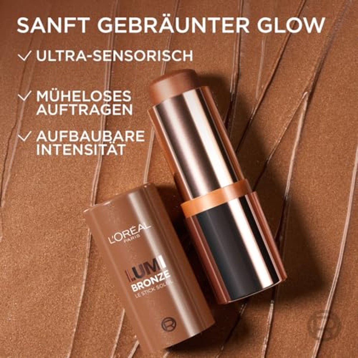 L'Oreal Paris Lumi Bronze Le Stick Soleil 100 Sunkissed Rose 1 stuk – L'Oreal Paris