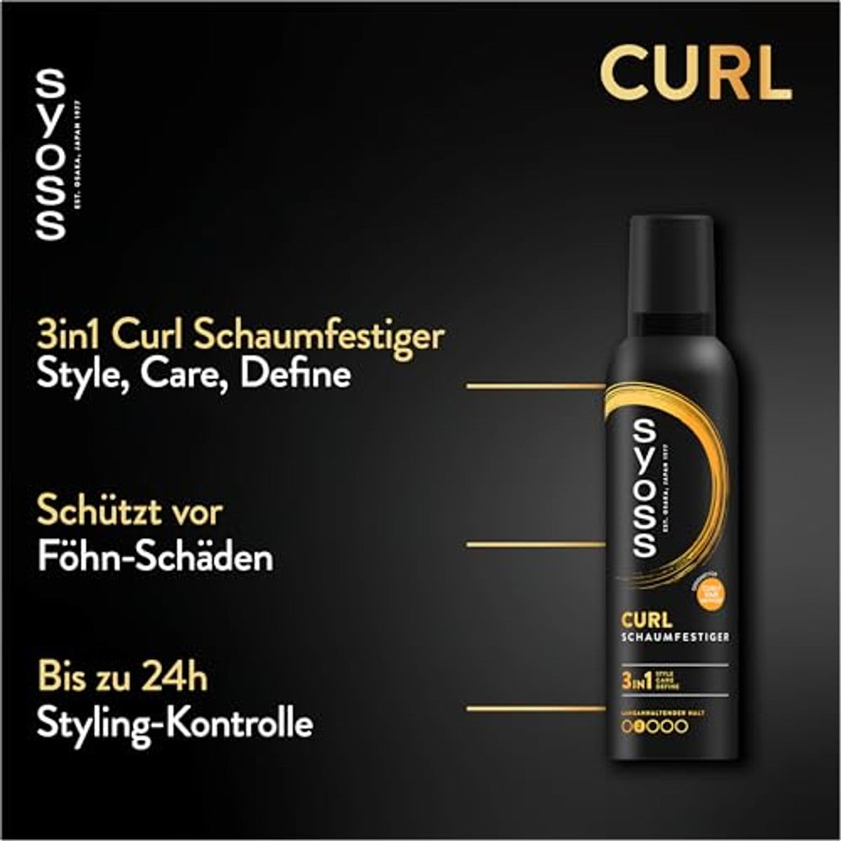Syoss Curl Schuimvaste 6 x 250 ml - Voordeelverpakking