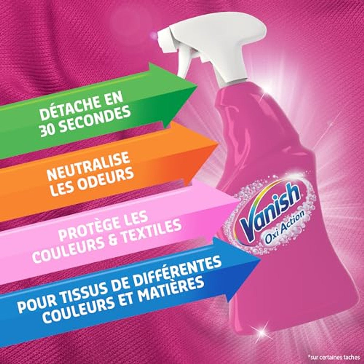 Vanish Pistool voor droogvlekkenverwijderaar 3 x 500 ml - Voordeelverpakking