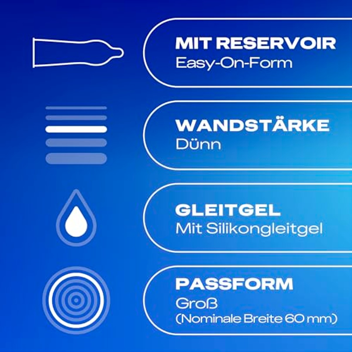 Durex Feel Real XXL condooms 3 x 30 stuks - Voordeelverpakking