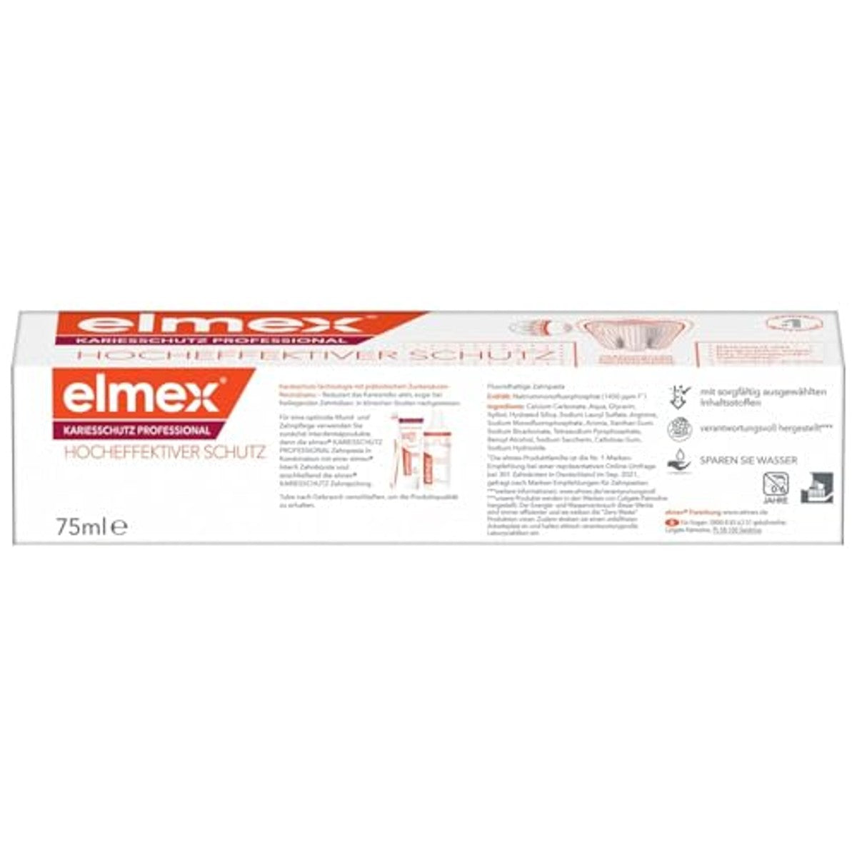 ELMEX cariësbescherming professionele tandpasta 75 ml – ELMEX
