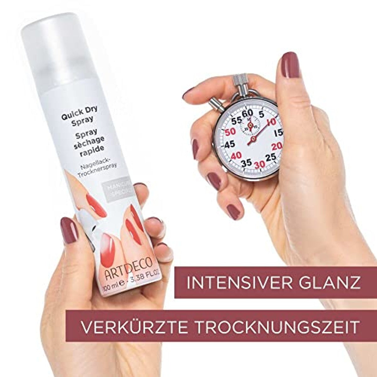 ARTDECO Sneldrogende spray | Nagellak sneldrogende spray voor sneldrogende nagellak, 1 x 100 ml – Artdeco
