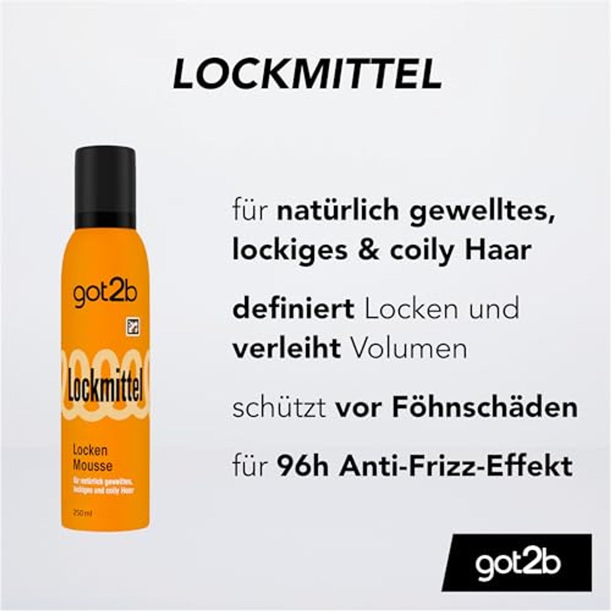 got2b Lockmiddel schuimversterker 3 x 250 ml - Voordeelverpakking