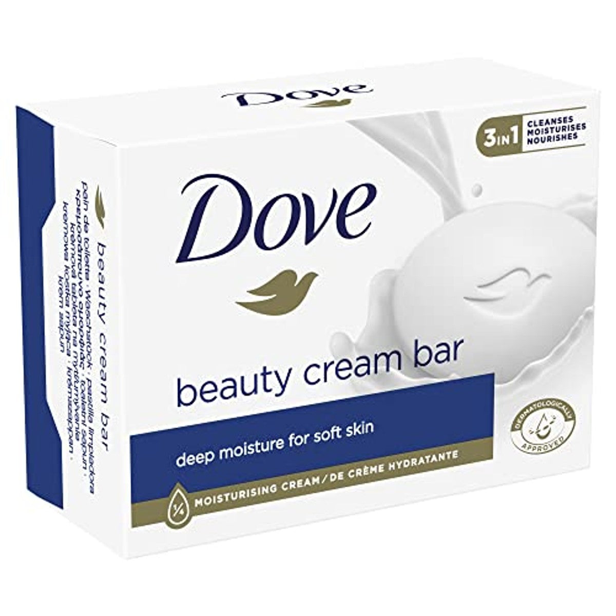 Dove Beauty Cream Bar Wasstuk 3 x 90 g - Voordeelverpakking