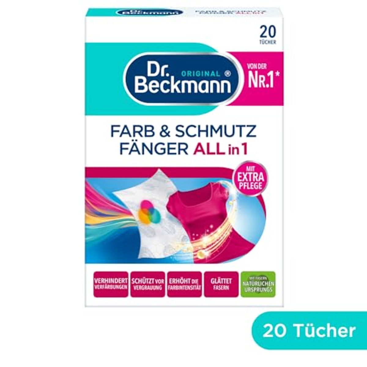 Dr. Beckmann Verf- en vuilvanger Allin1 20 doeken – Dr. Beckmann