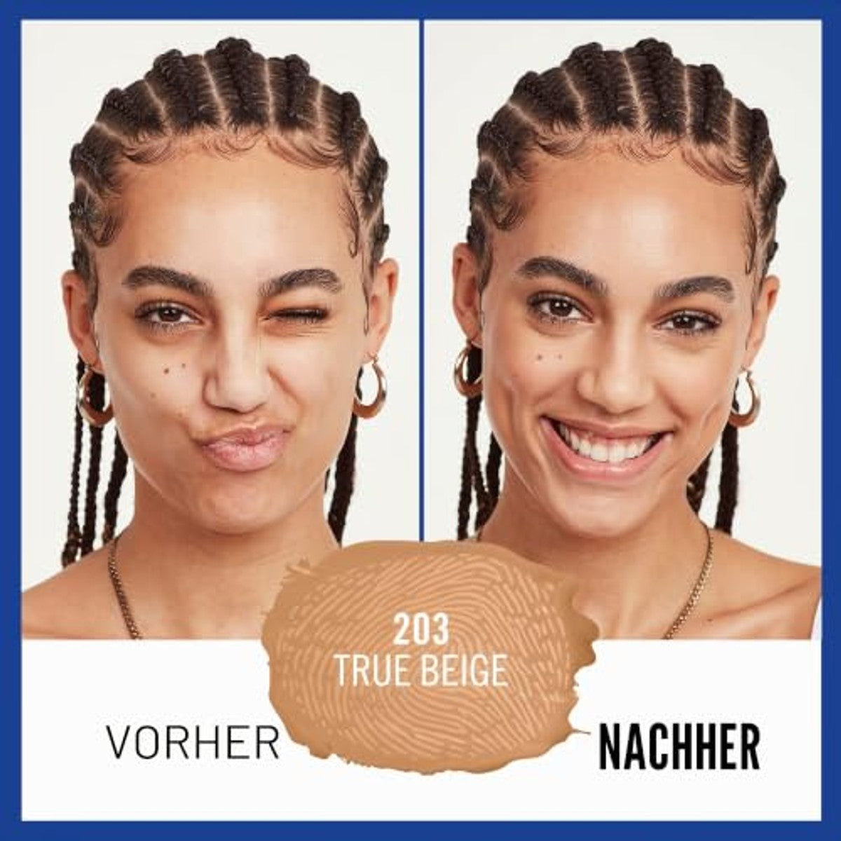 Rimmel London Match Perfection Foundation 203 - 3 stuks