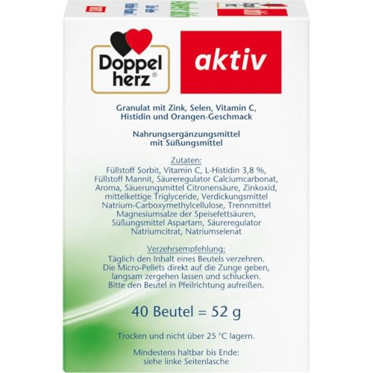 Doppelherz Afweer actief direct - met sinaasappelsmaak – Doppelherz