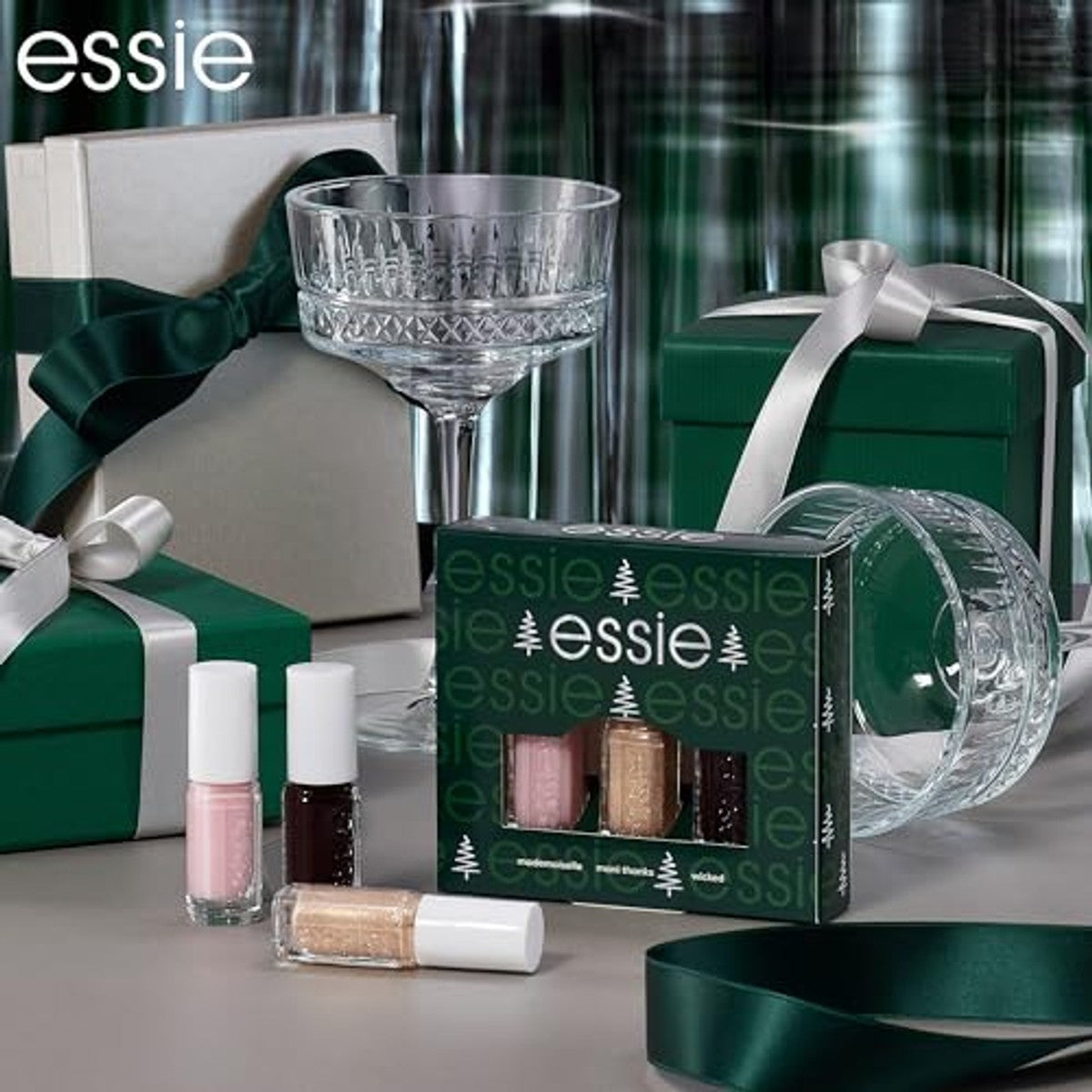 essie Mini Trio Kit XMAS 3 x 15 ml - 3 stuks