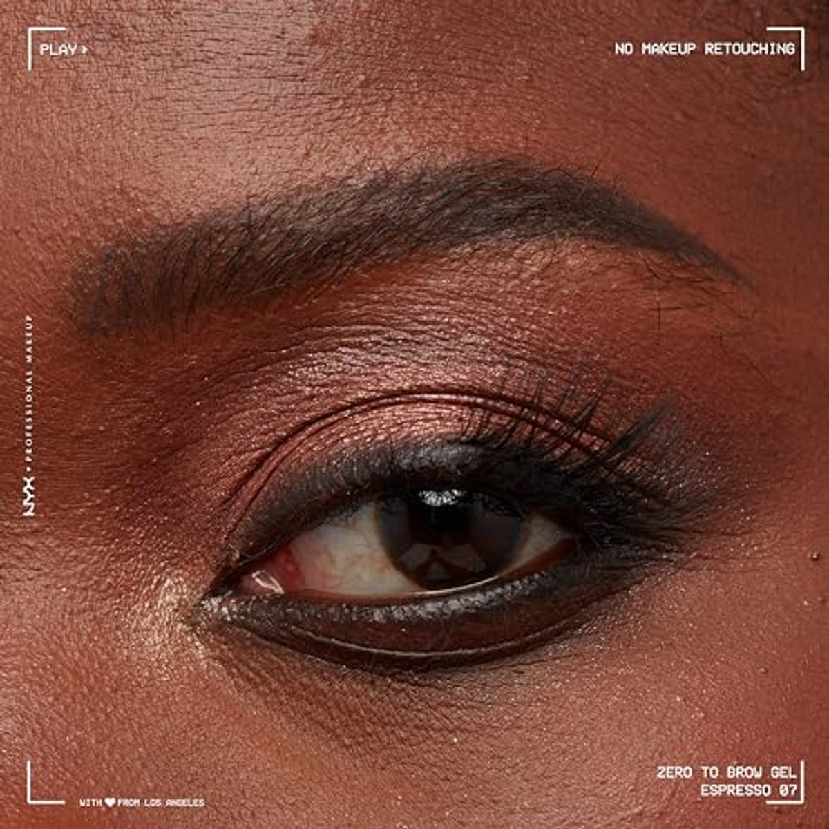 Nyx Professional Makeup Langhoudende en vloeibare wenkbrauwgel, voor een natuurlijke look en tot 2 dagen houdbaar, zonder afgeven en vervagen, Zero to Brow, kleur: espresso, 1 stuk – NYX PROFESSIONAL MAKEUP