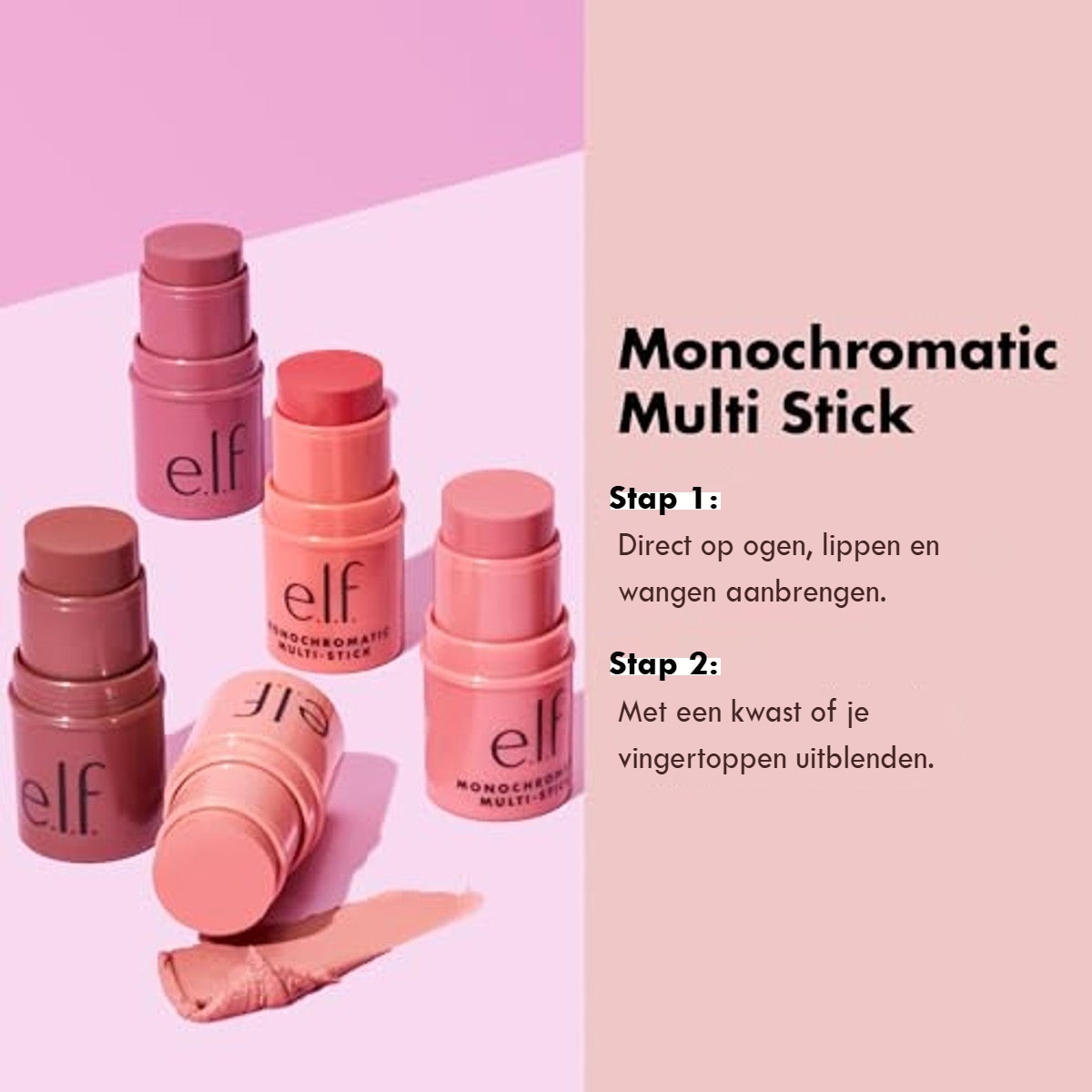 e.l.f. Dazzling Peony Monochromatic Multi Stick - 6 stuks – foto 5