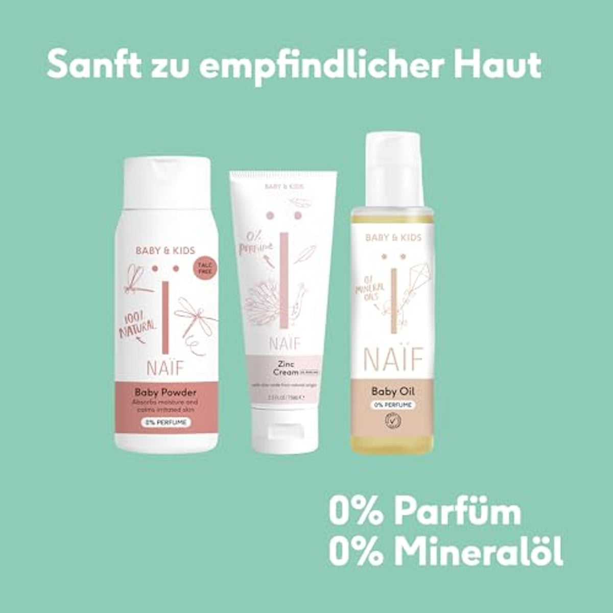 Naïf Wondbeschermingscrème baby en kind 75 ml – Naïf