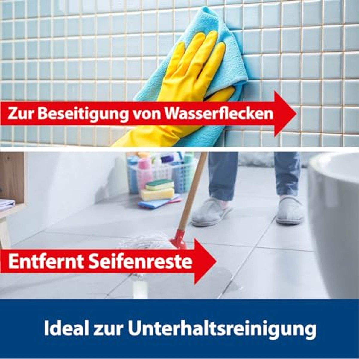 Mellerud Wand- en vloertegelreiniger 1,0 l – Mellerud