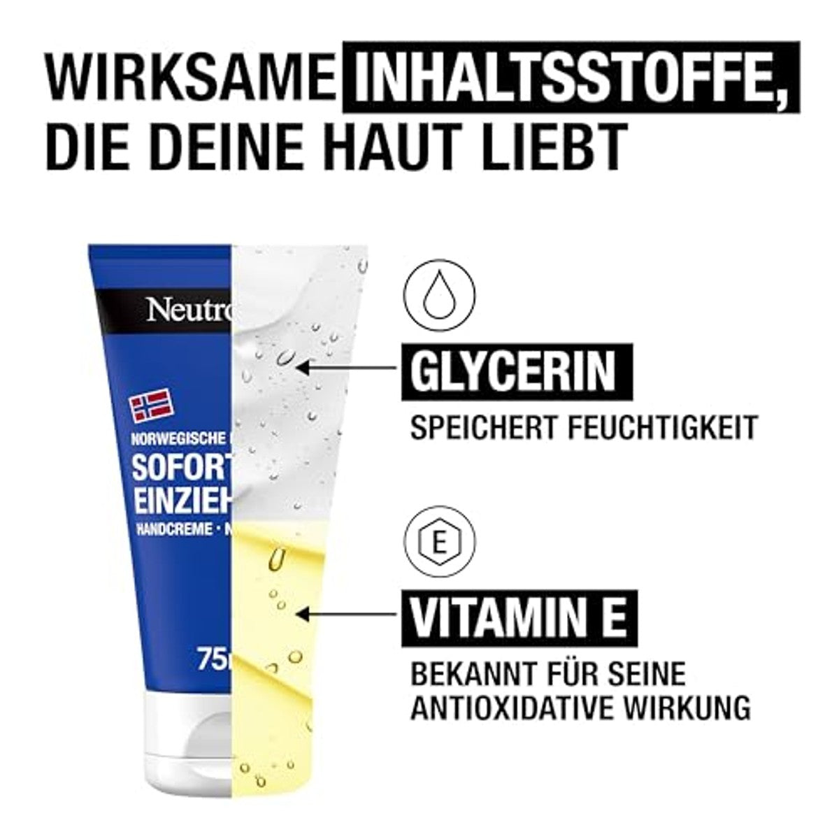 Neutrogena Direct Intrekkende Handcrème 3 x 75 ml - Voordeelverpakking
