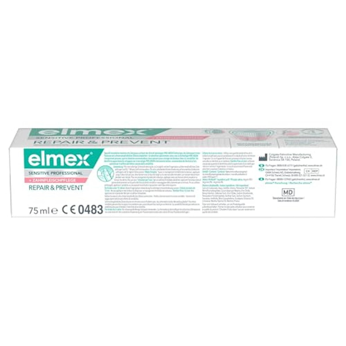 ELMEX Sensitive Professional Repair & Prevent tandpasta 75 ml – ELMEX