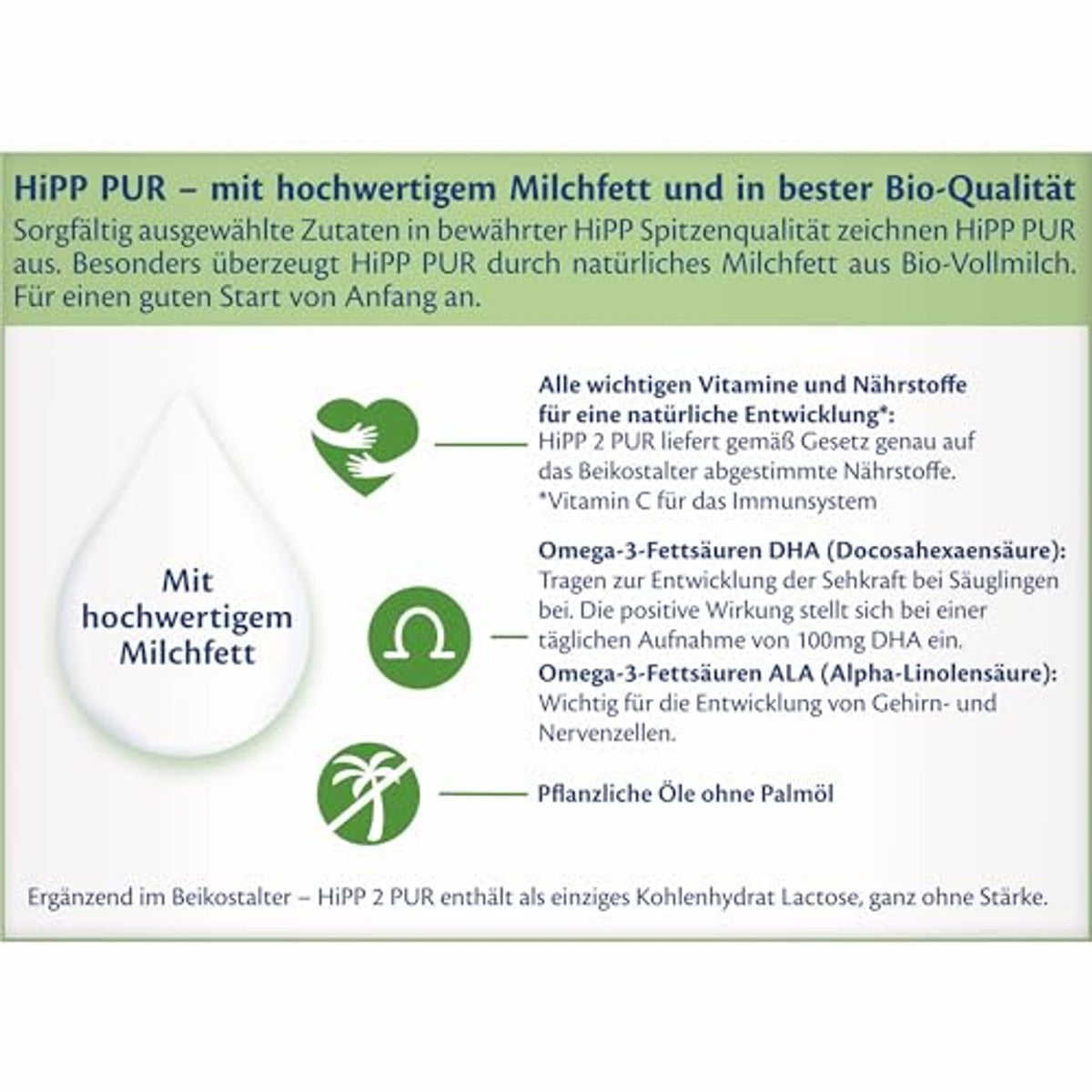 HiPP 2 PUR opvolgmelk 5 x 500 g – foto 5