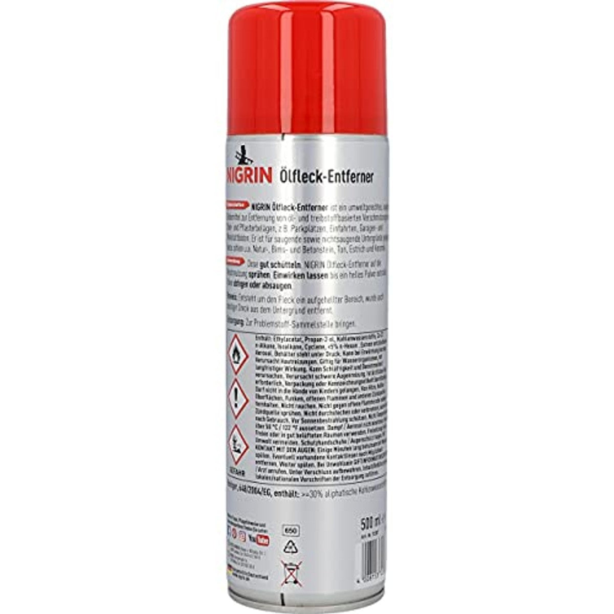 NIGRIN 72287 Reiniger voor olievlekken 6 x 500 ml - Voordeelverpakking