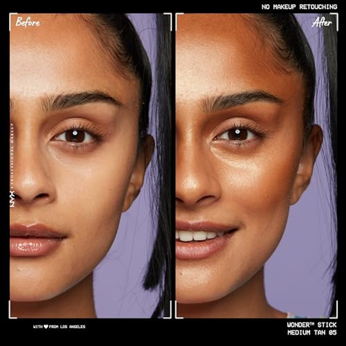 NYX Professional Makeup Highlighter & contourstift, contourstift met twee uiteinden, vormt en lichter op, uitwisbaar & veganistisch, Wonder Stick, Medium Tan – NYX PROFESSIONAL MAKEUP