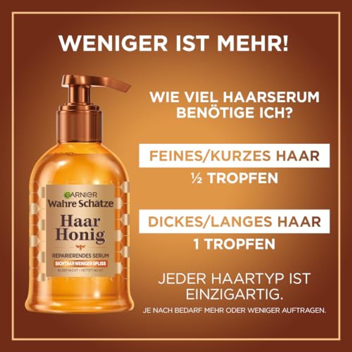 Garnier Honingschatten Haarserum 6 x 115 ml - Voordeelverpakking