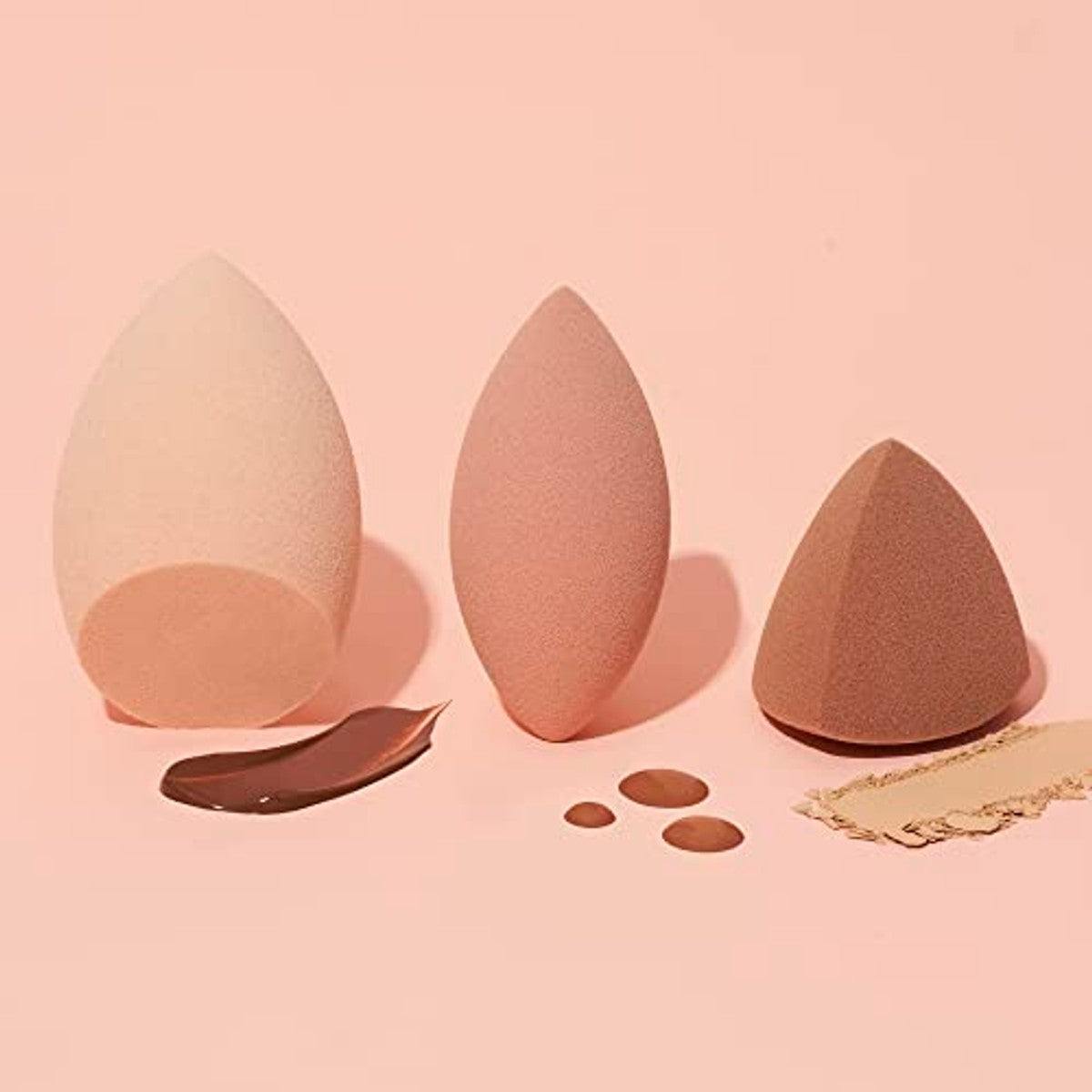 e.l.f. Total Spongeset, multifunctionele make-upsponsset voor vlekkeloze blending, geweldig voor poeder, vloeibare concealer en foundation, veganistisch en dierproefvrij – e.l.f.