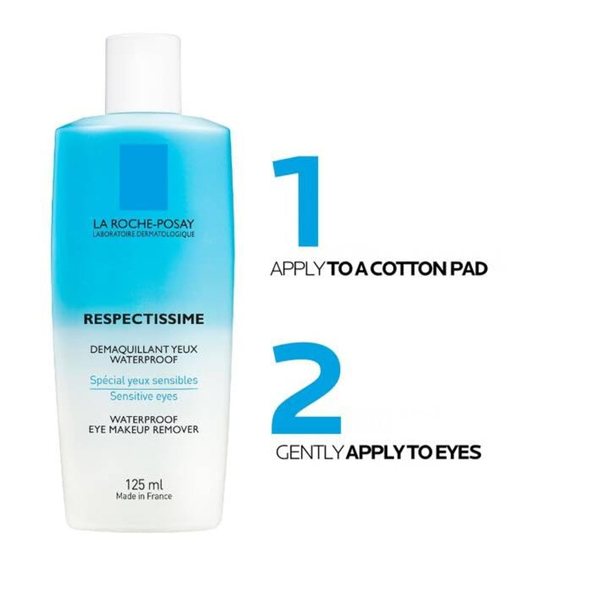 La Roche-Posay Respectissime Waterdichte Oogmake-up Remover 125 ml