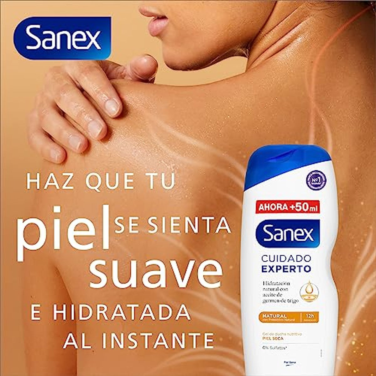 Sanex Expert Natural Douchegel 12 x 600 ml – foto 5
