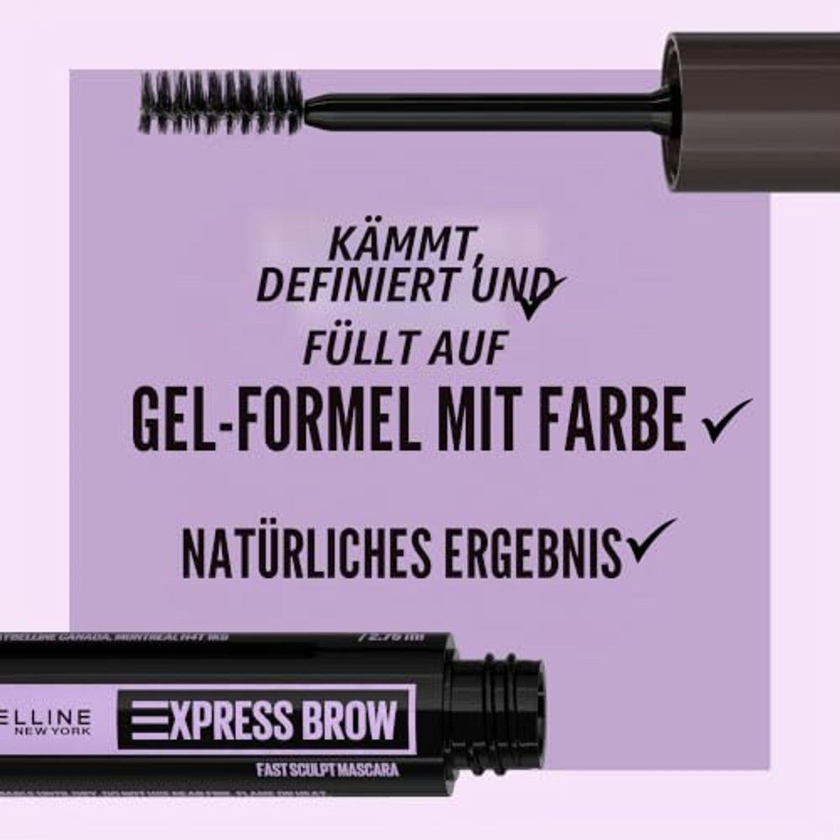 MAYBELLINE Brow Fast Sculpt 02 Soft Brown Wenkbrauwgel - 6 stuks