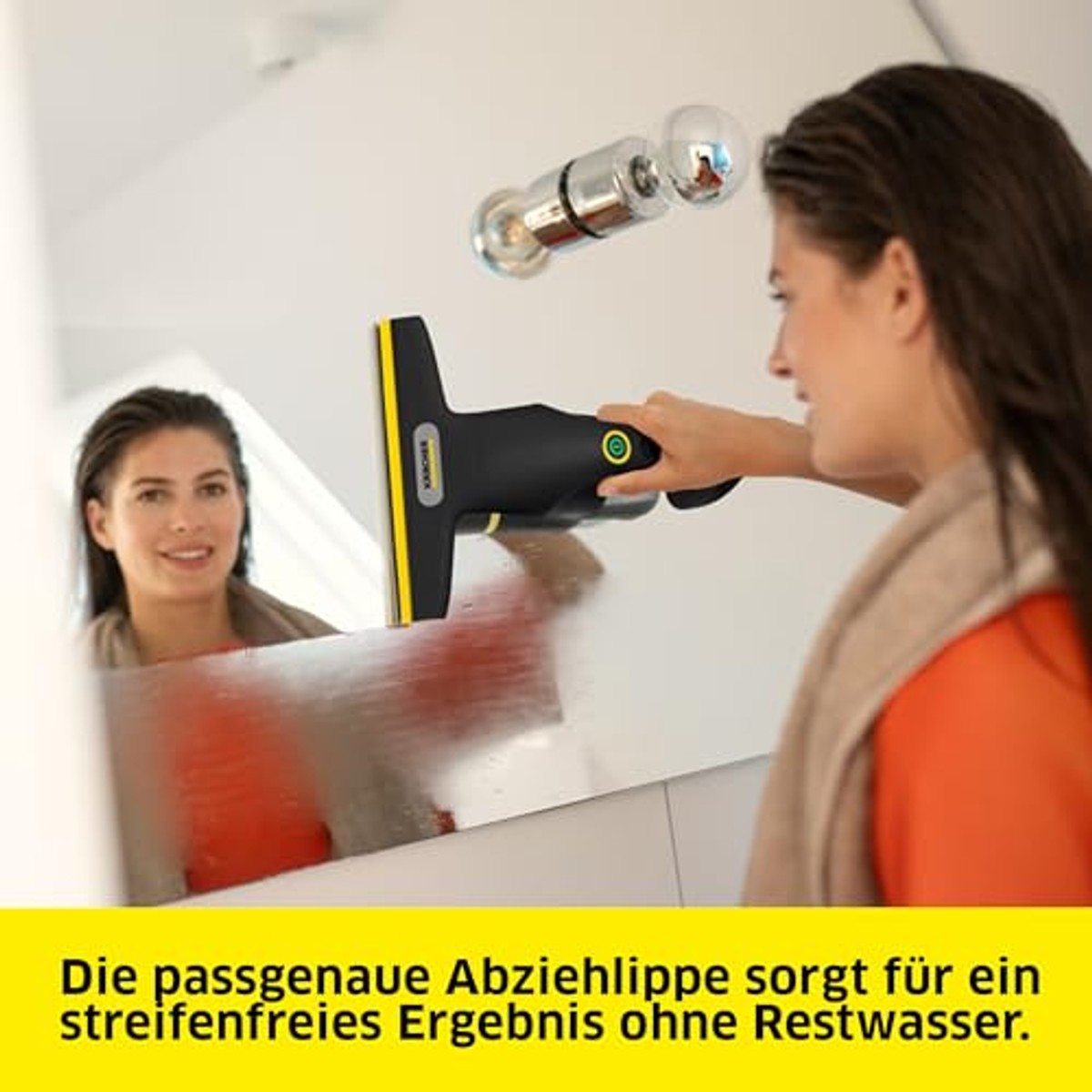 KÄRCHER WV 1 Compact Care Extra+ Black raamzuiger 3 x 100 ml - Voordeelverpakking