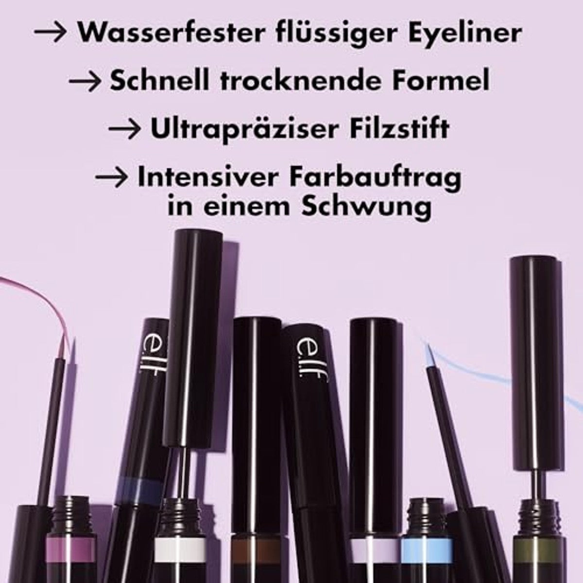 e.l.f. H2O Proof Inkwell Eyeliner - 6 stuks – foto 5