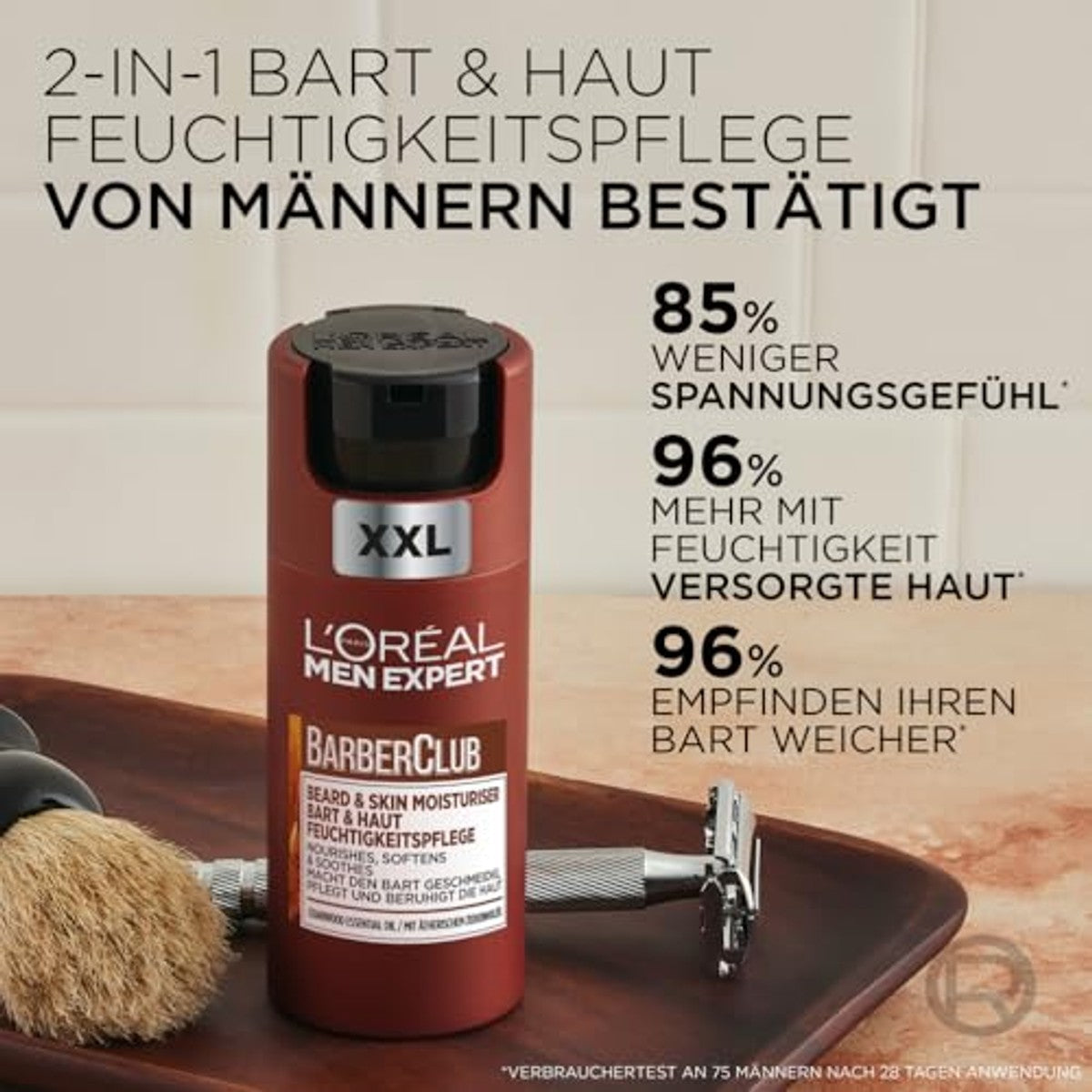 L'Oréal Men Expert Barber Club 2-in-1 Moisturizer 100 ml – L'Oréal Men Expert