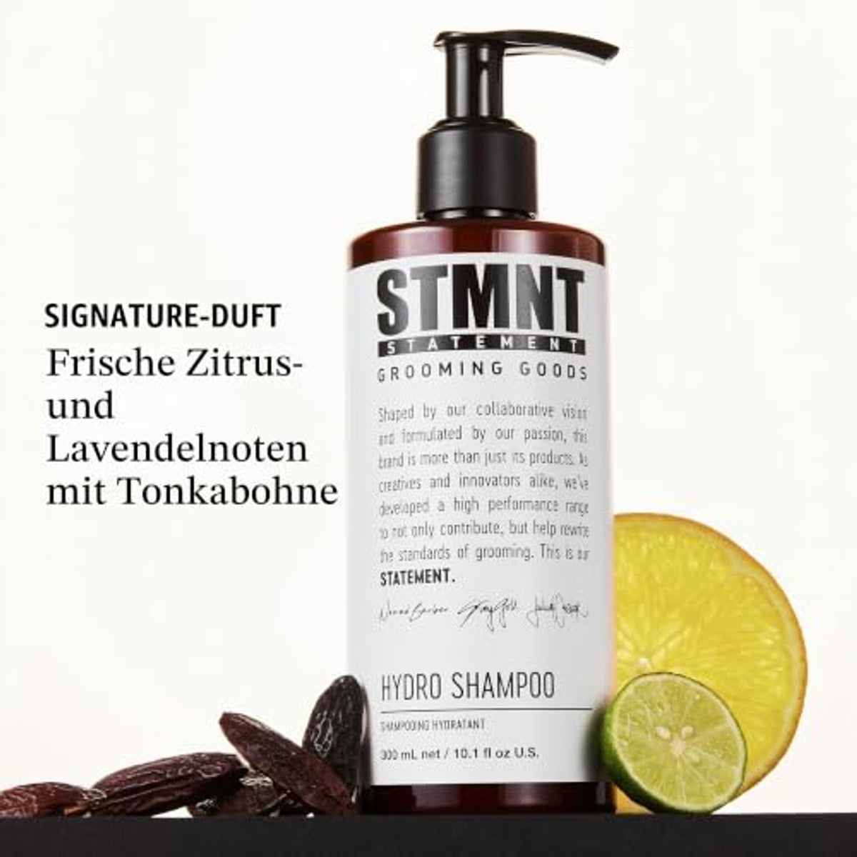 STMNT Hydro Shampoo voor Droog Haar en Baard 300 ml - 3-pack