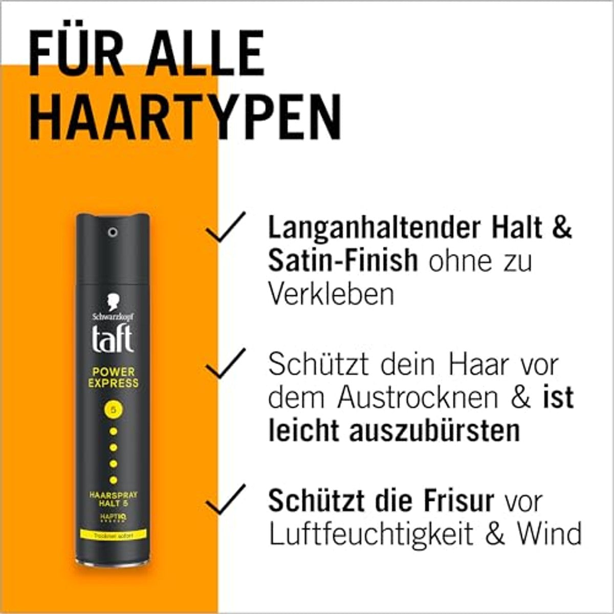 Schwarzkopf TAFT Power Express Haarspray 3 x 250 ml - Voordeelverpakking