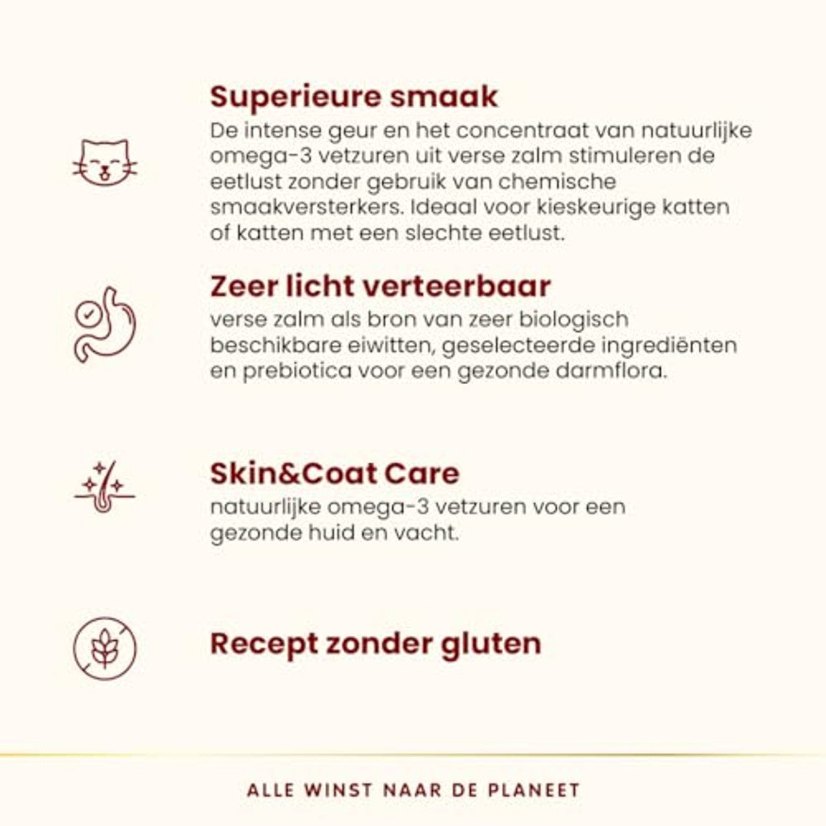 Almo Nature HFC Our Best Droogvoer voor Katten Verse Zalm 2 x 300 g - 6-pack
