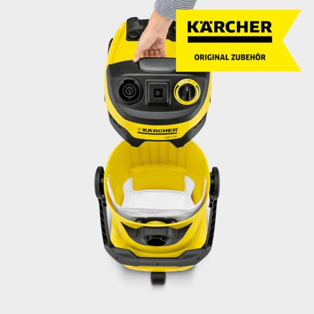KÄRCHER vliesfilterzak KFI 487 - vier stuks - 6-pack