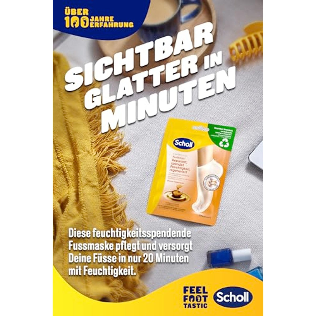 Dr. Scholl's Voetmasker Manuka-honing 1 x 2 stuks – Dr. Scholl's