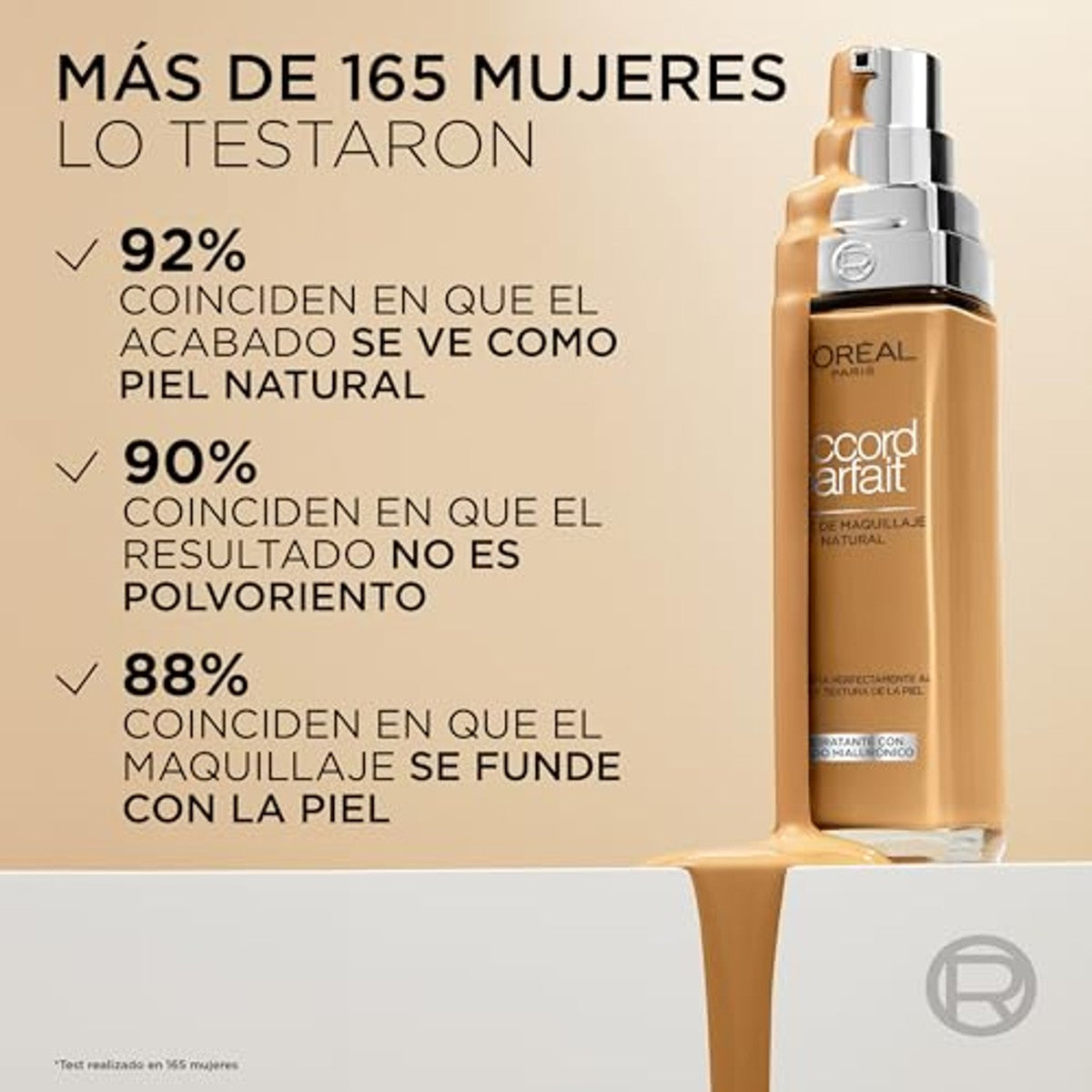 L'Oréal Paris Perfect Match Foundation 3.D goudbeige 3 x 30 ml - Voordeelverpakking