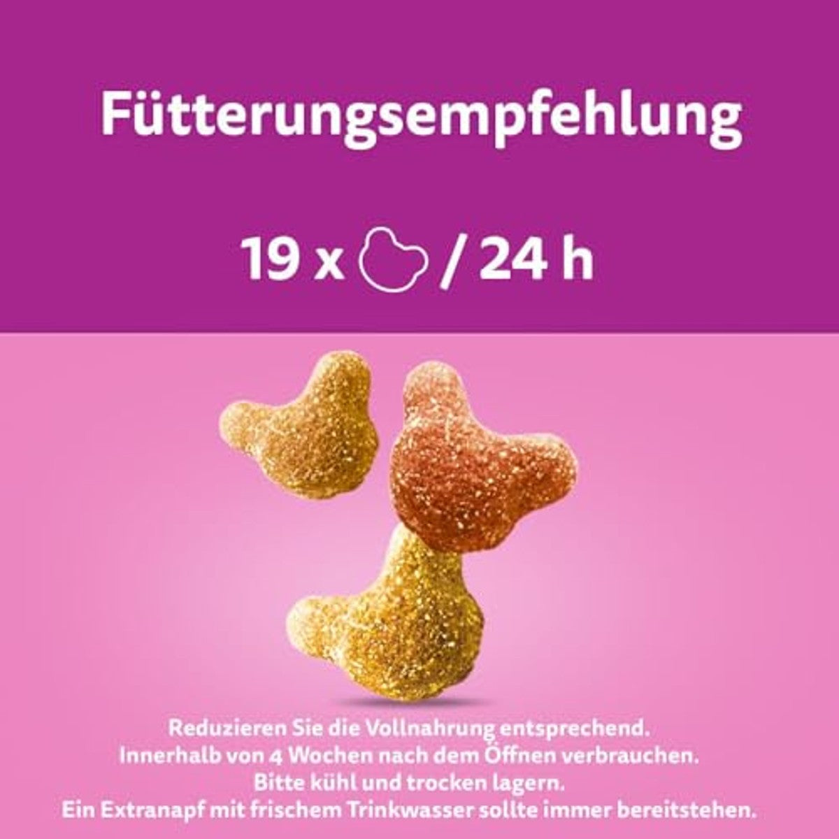 WHISKAS Crunch Kattensnacks, kip, kalkoen en eend, 6 x 100 g, lekkere snacks met kip, kalkoen en eend – whiskas