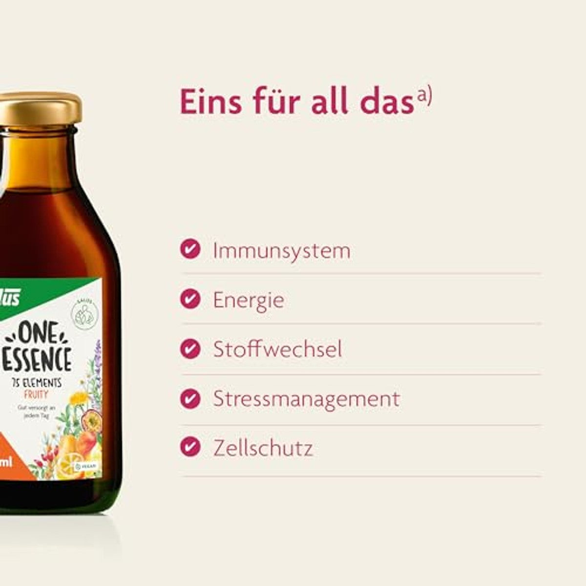 Salus One Essence 75 Elements Fruity 250 ml - 6-pack