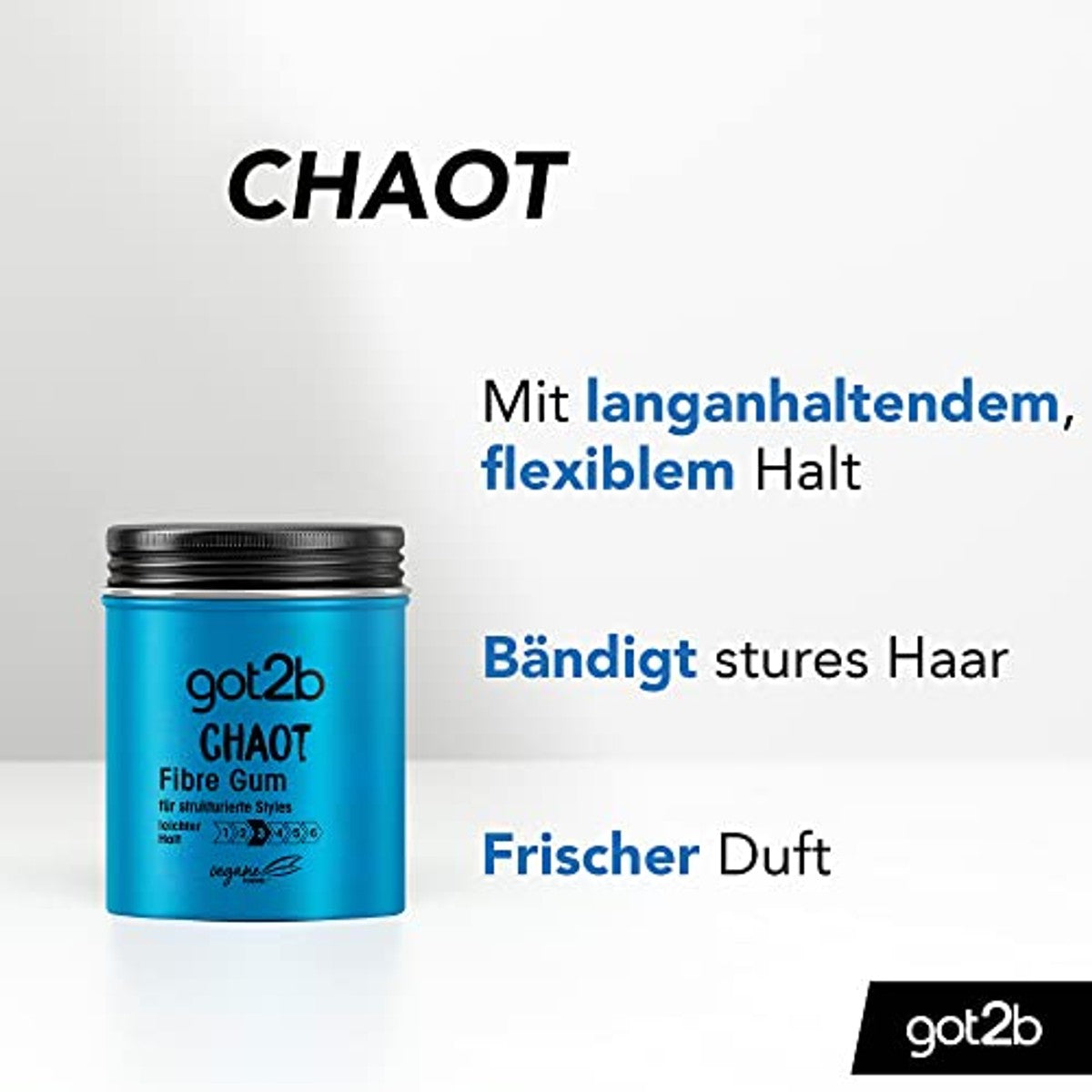got2b Chaot modellerende Fibre Gum Grip 3 (100 ml) – got2b