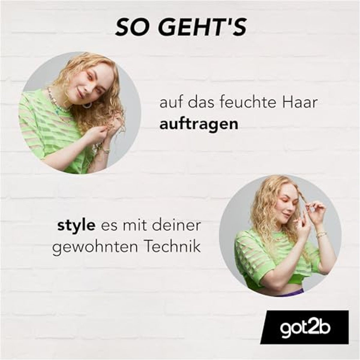 got2b Curlz Stylingcrème 6 x 200 ml - Voordeelverpakking