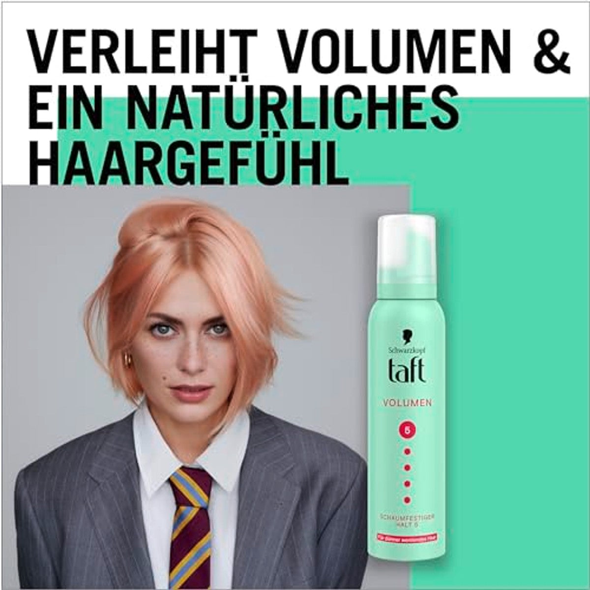 TAFT Schuimvast Volume voor dunner wordend haar 6 x 150 ml - Voordeelverpakking