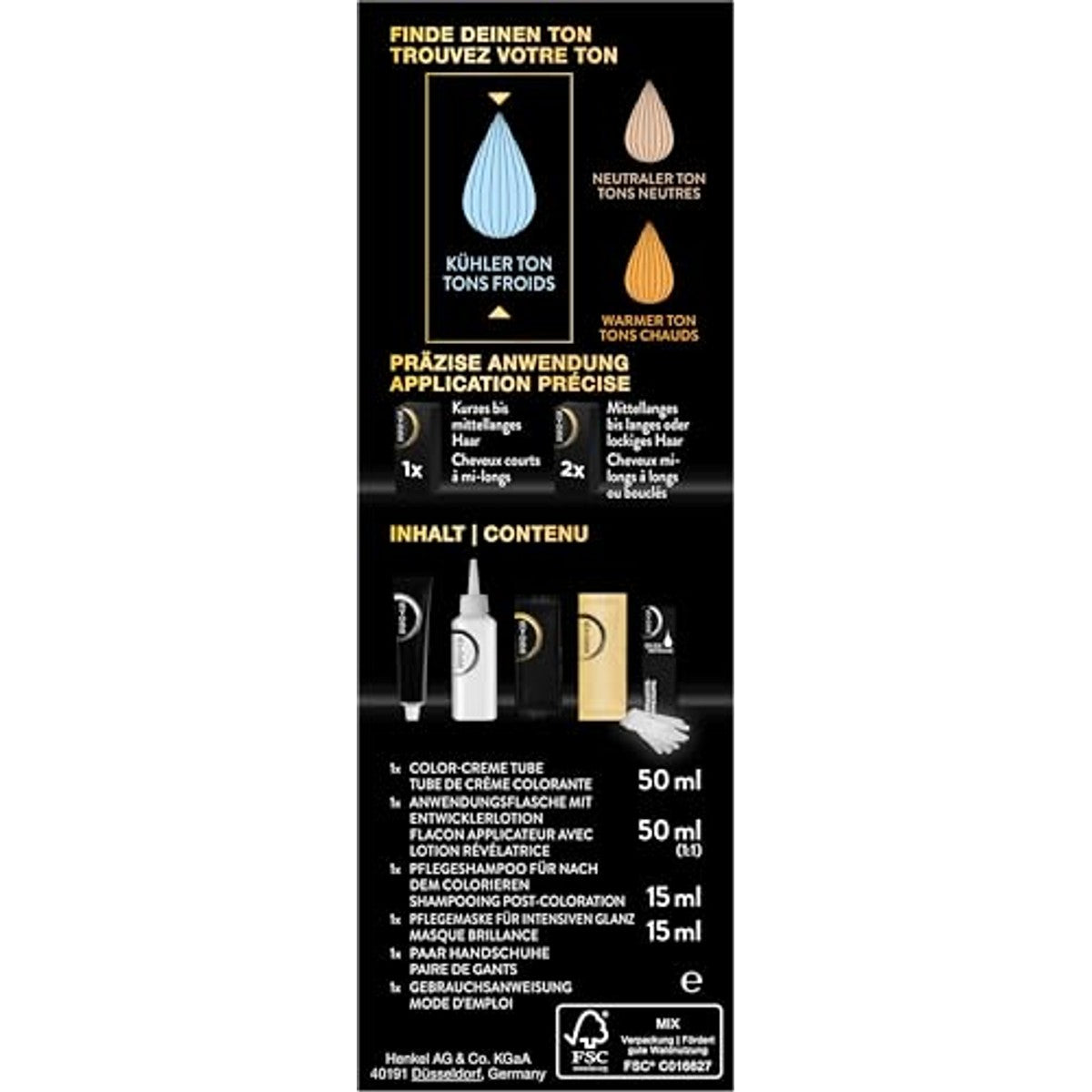 Syoss Oleo Intense 7-58 koel beige-blond 3 x 130 ml – Syoss