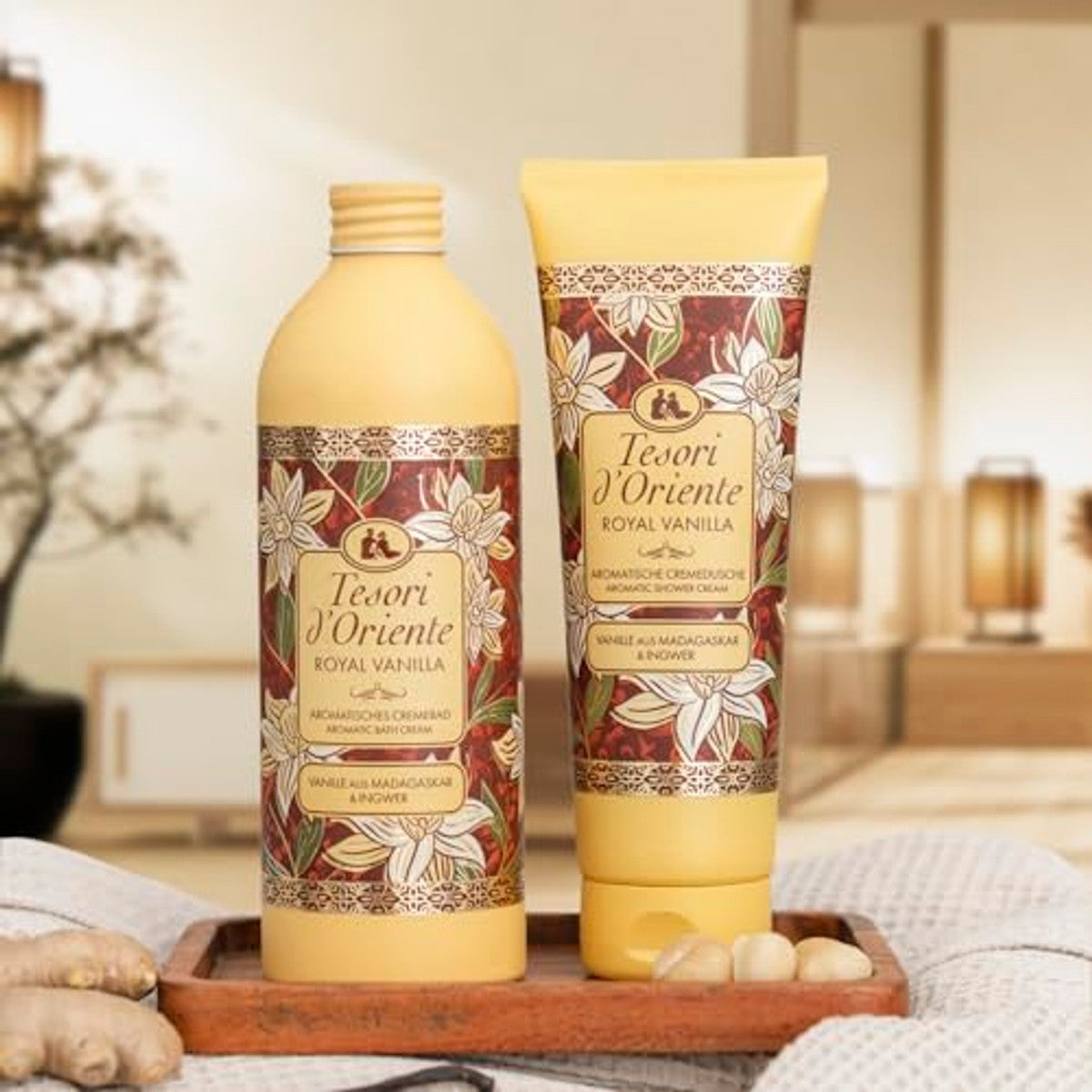 Tesori d'Oriente Crèmedouche Royal Vanilla 6 x 250 ml - Voordeelverpakking – foto 5